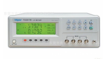 【同惠數(shù)字LCR電橋TH2817B 數(shù)字電橋 頻率100KHZ】?jī)r(jià)格,廠(chǎng)家,圖片,電橋,東莞市南城欣悅儀器儀表經(jīng)營(yíng)部-